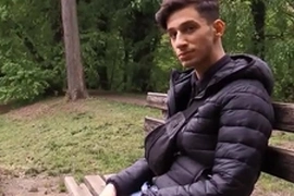 He catches his gf sucking someone else's dick, he then goes to the park and sucks a dick for money - bigstr