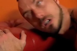 Handsome bottom bitch Jessie rides Connors rock hard cock