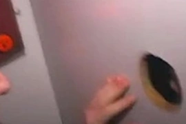 College Twink Sucks Cock at the Gay Bookstore Gloryhole