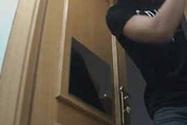 Boys secretly filmed in a public toilet