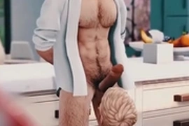 SIMS 4 - Dad Takes Step Son's Virginity [Step Education 2]