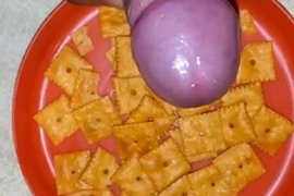 My special cock sauce makes my cheese it snacks so tasty.