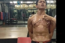 Sultry Zaenal, a young Asian lad, is bound and ready to be ravished. This teaser reel teases with his submission, promising more thrilling BDSM scenes in the full video.