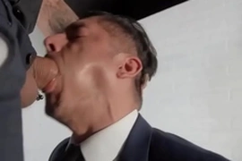 Bo sinn comes to rocky vallarta's office to fix the light but he ends up getting his dick sucked - papi