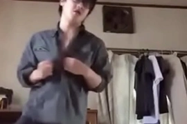Alice, the wild Japanese gay boy, is back in action. His kinky fetish for latex and BDSM is on full display as he engages in intense scenes, pushing the boundaries of pleasure and pain.