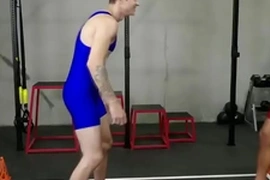 He got a boner when wrestling his buddy