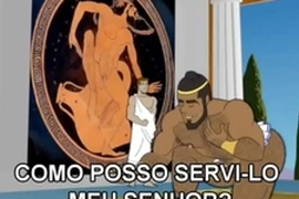 As tarefas gay dos deuses do olimpo