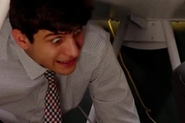 Black boss fucks naughty office clerks in the office