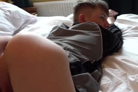 2 rude chav big dicked nike 18 and 19yr teens fresh off the estate deep cum flooded