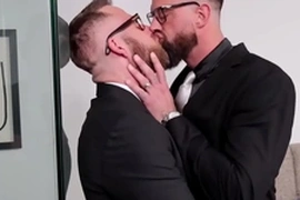 Nastydaddy suited alpha wolfe breeds joel someone in office