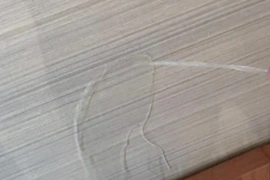 Hotel pissing: giving this room my treatment for a night