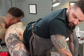 Beefy tattooer rosebuded by jock fist - teddy bryce, archer croft - fistinginferno