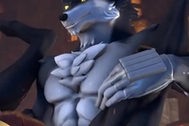 Werewolf x bat - furry sfm