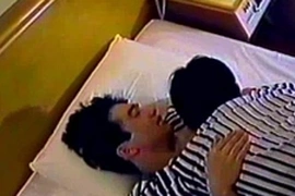 Straight japanese guy hiroshi jerking off and cumming