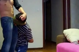 Great bdsm fuck for a colombian twink with a big ass and a deep mouth  !!